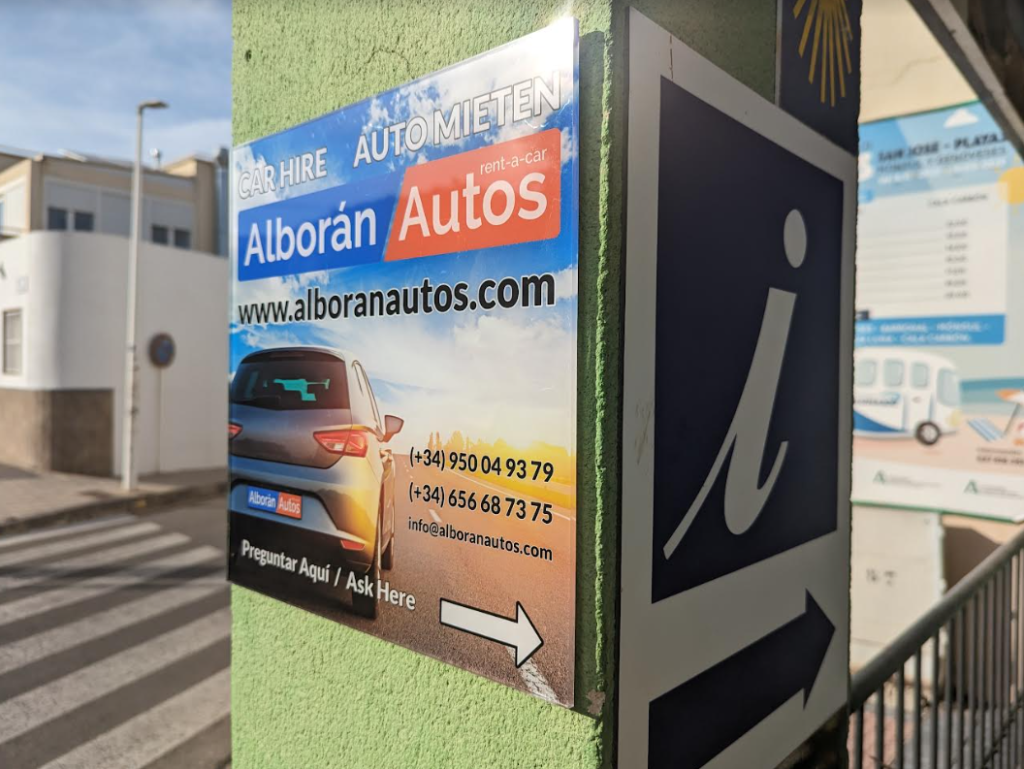 Punto de recepción/información Alborán Autos