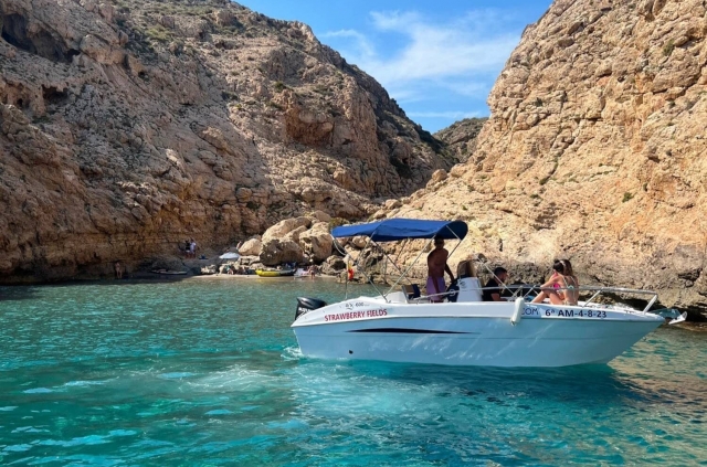 panel rutas en barco